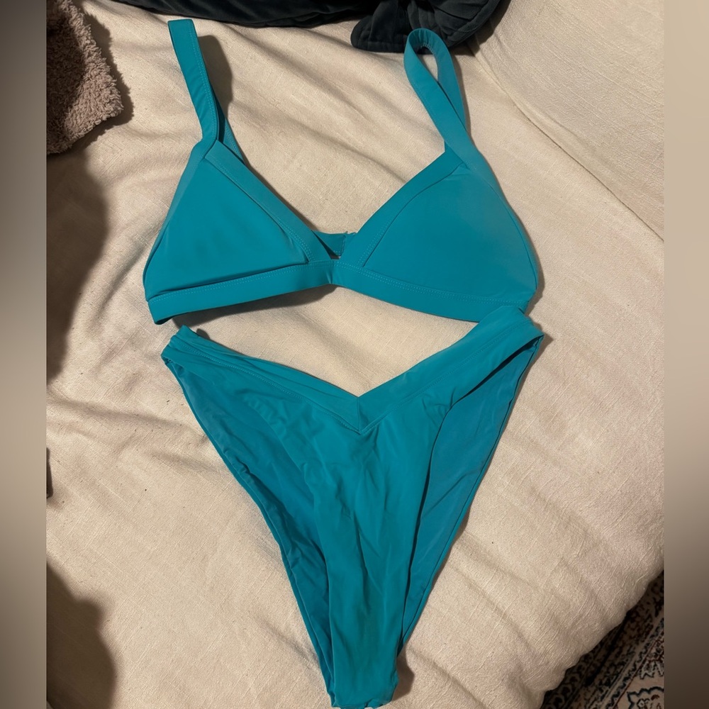 ONE ONE Swim Blue Bikini size large